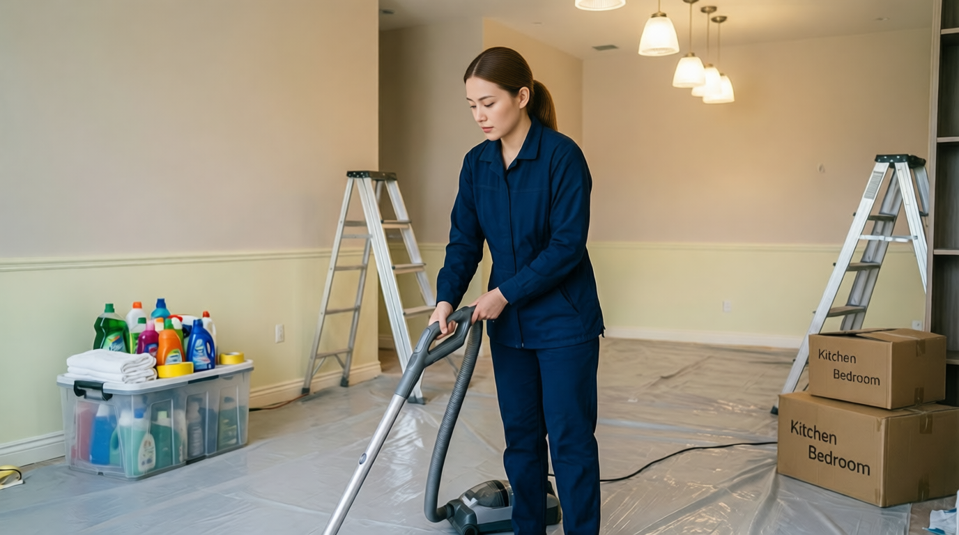 Уборка после строительства и ремонта